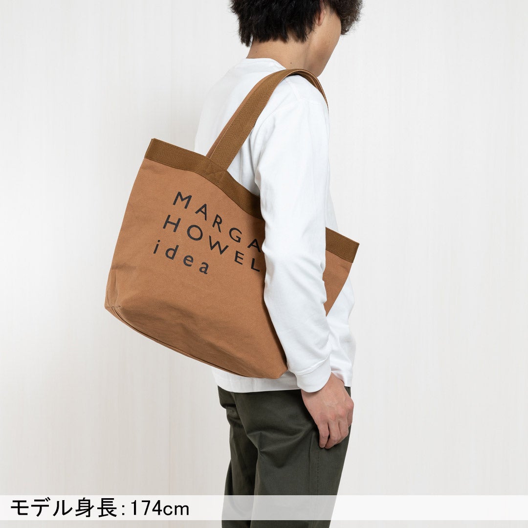 MARGARET HOWELL idea ビッグロゴ トートバッグ
