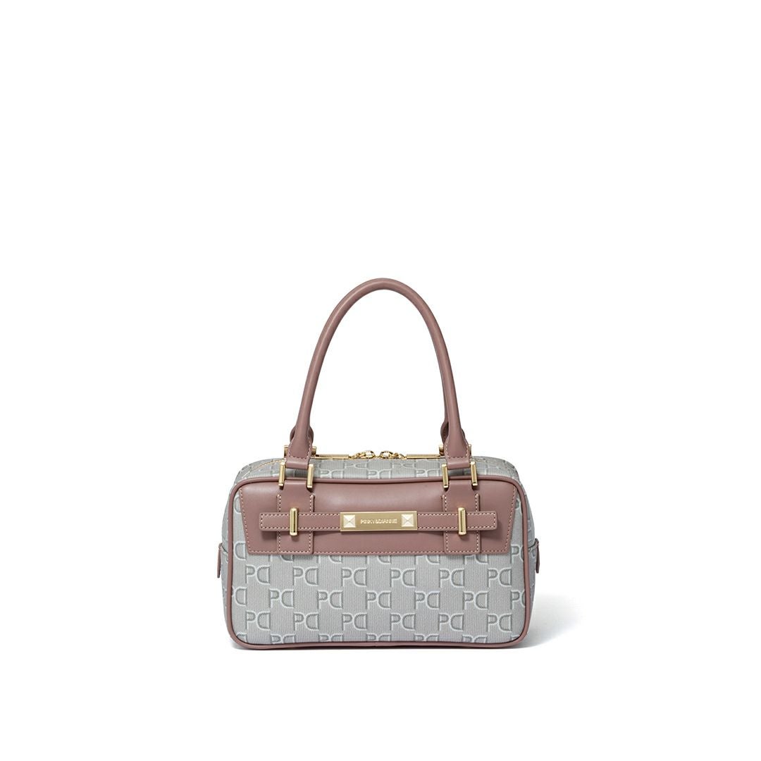 PINKY&DIANNE ピラミッド ボストン グレー