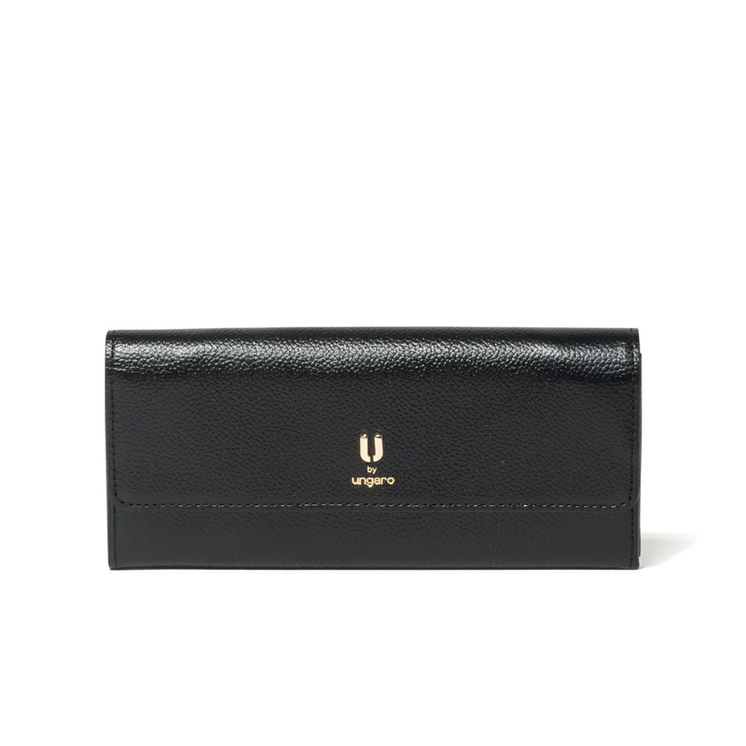 U by ungaro オルガ BOX長財布 ブラック