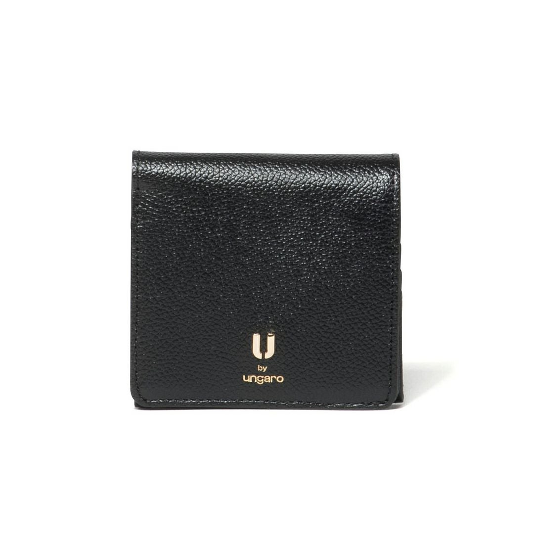 U by ungaro オルガ BOX折り財布 ブラック