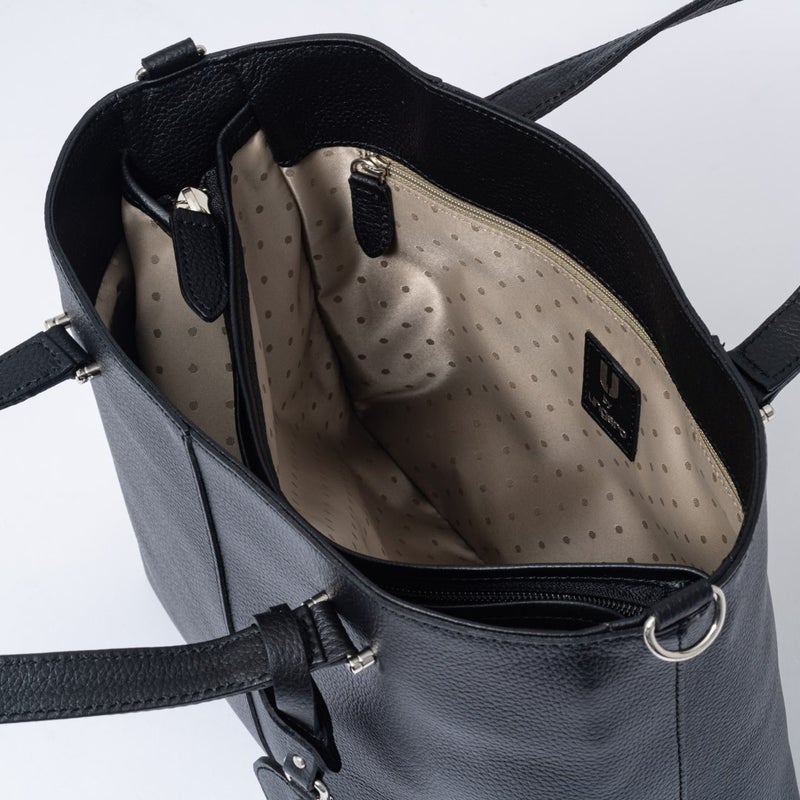 U by ungaro ミリュー 2WAYトート ブラック