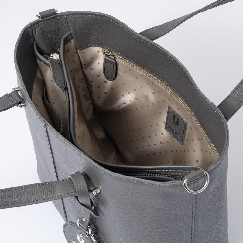 U by ungaro ミリュー 2WAYトート グレー