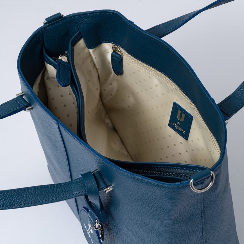 U by ungaro ミリュー 2WAYトート ネイビー