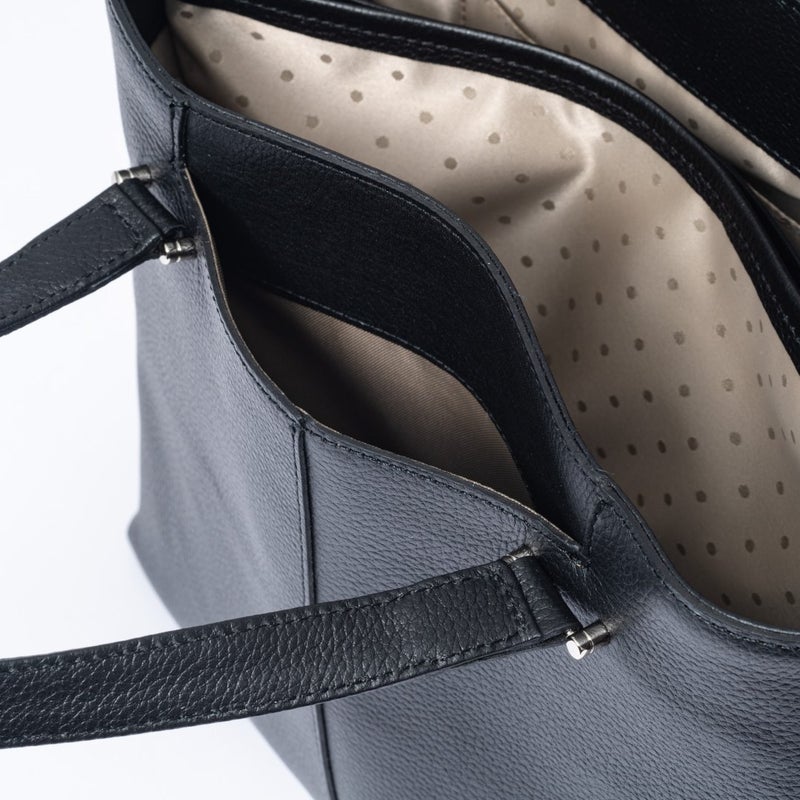 U by ungaro ミリュー 2WAYトート ブラック