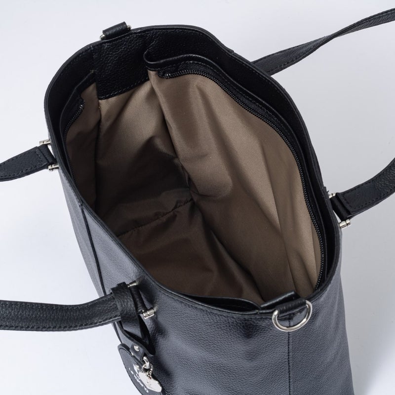 U by ungaro ミリュー 2WAYトート ブラック