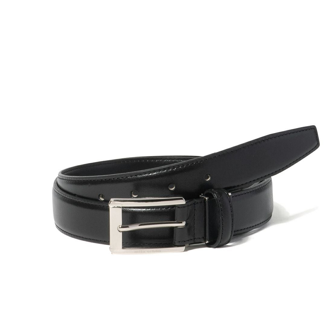 mila schon 35mm幅 エンボスレザーピンベルト 商品｜THE BAGMANIA