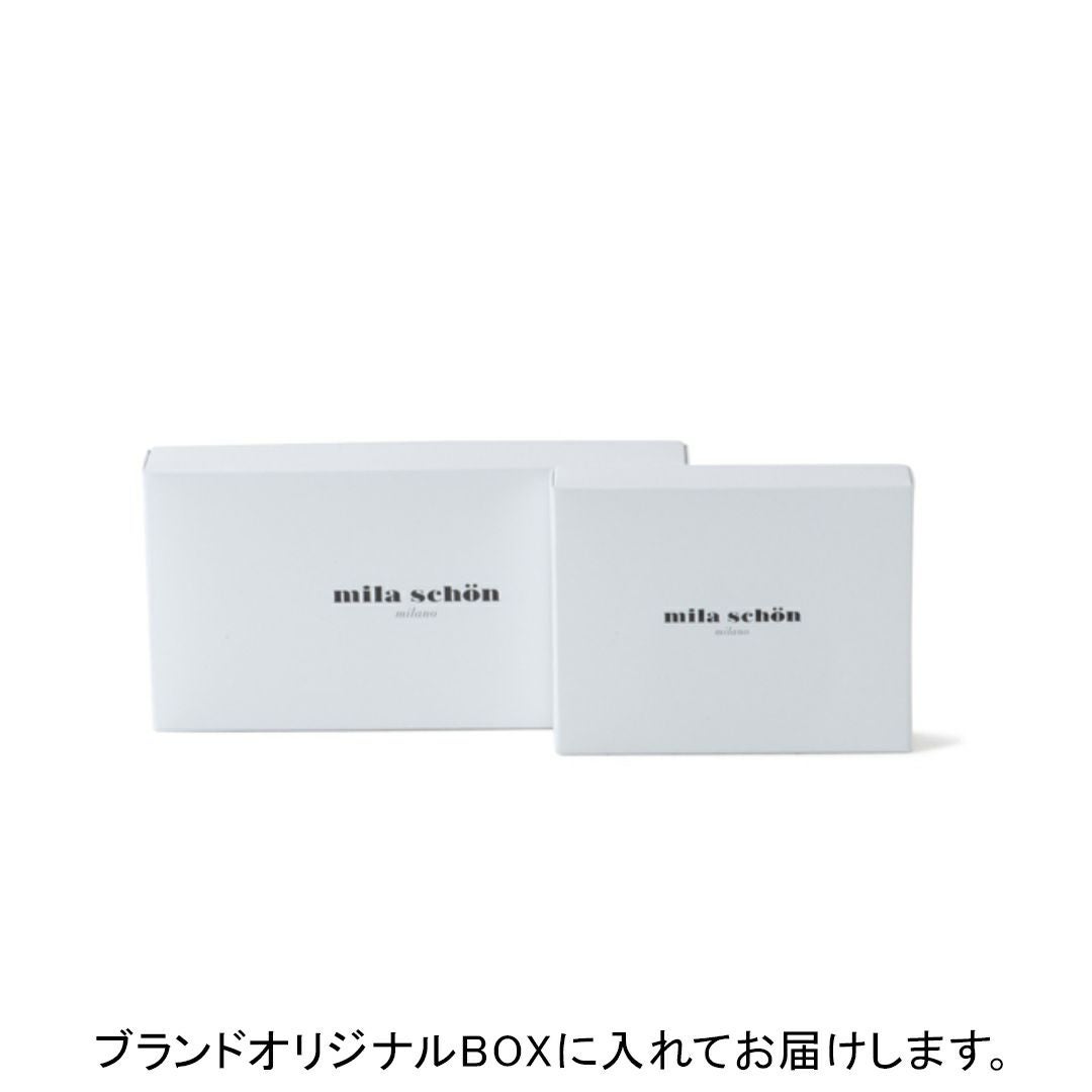 mila schon 35mm幅エンボスレザーピンベルト(ロングサイズ)【MSMB461L】 ブランドオリジナルBOX＆ショッパー付き