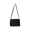 U by ungaro フランシーヌ 横型ショルダー(B) ブラック×ブラック