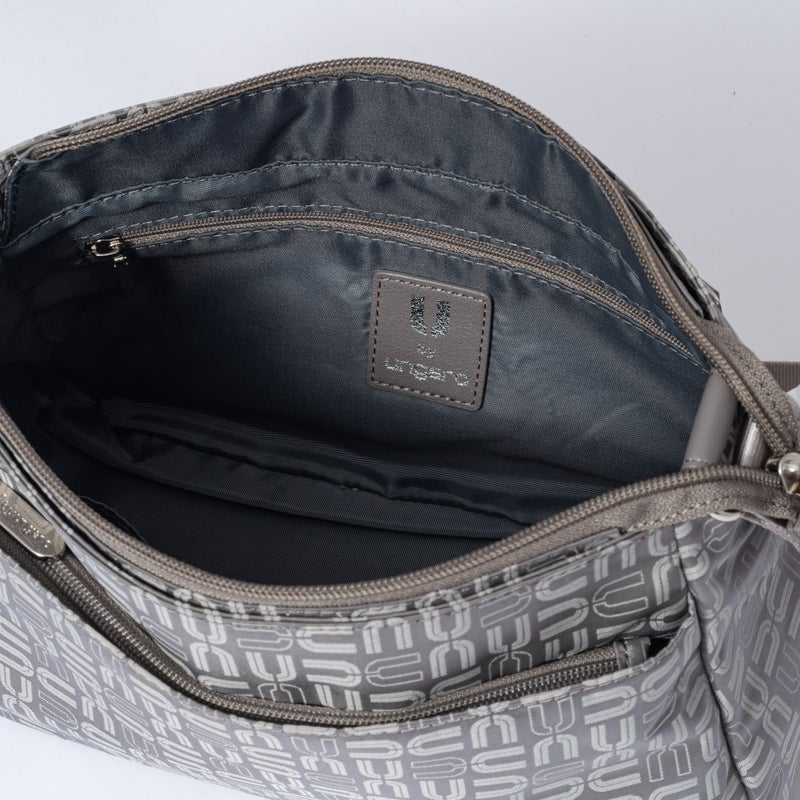 U by ungaro フランシーヌ 横型ショルダー(B) ライトグレー