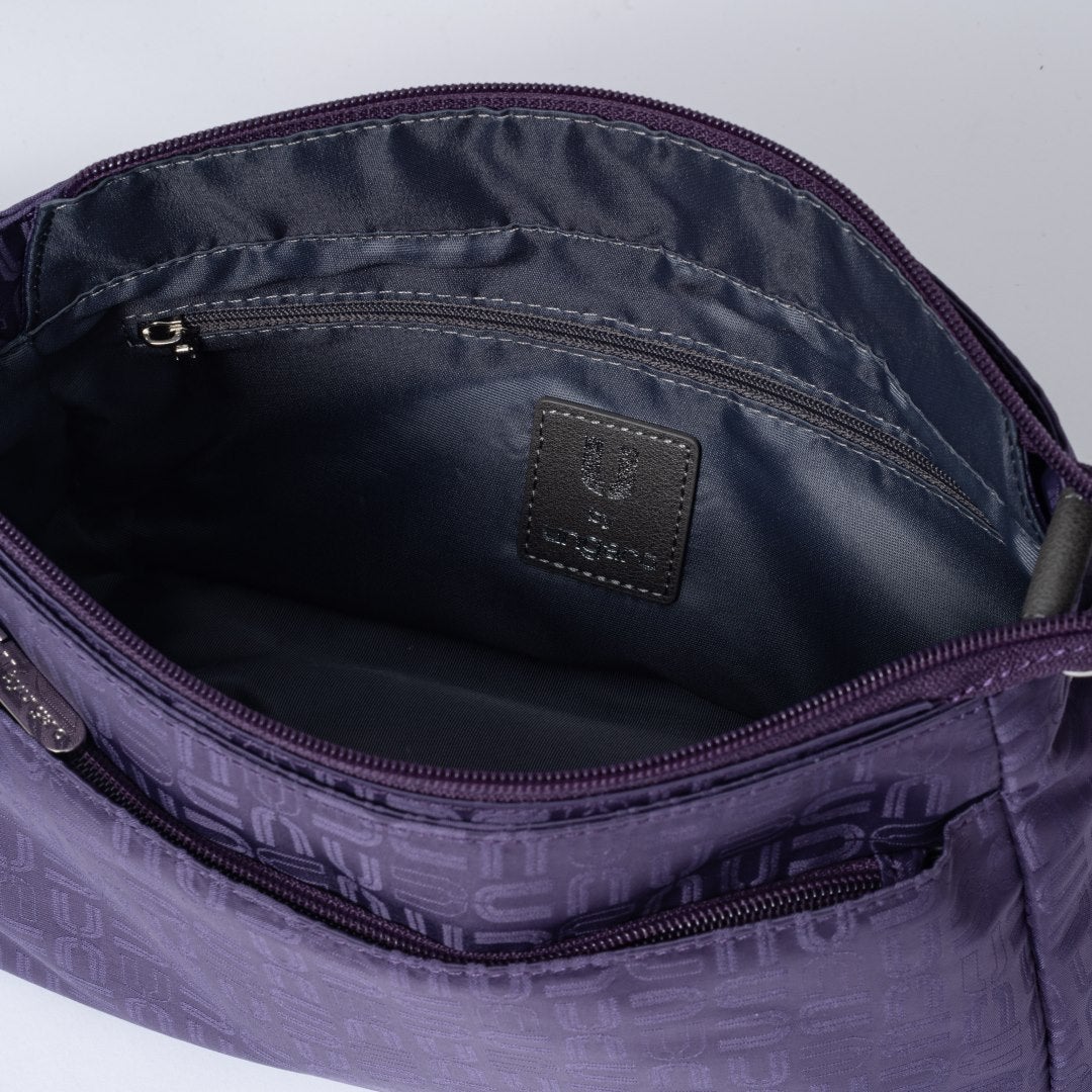 U by ungaro フランシーヌ 横型ショルダー(B) パープル