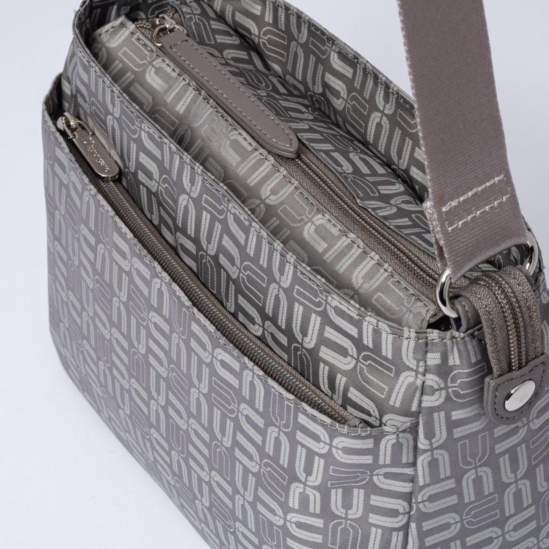 U by ungaro フランシーヌ 横型ショルダー(B) ライトグレー