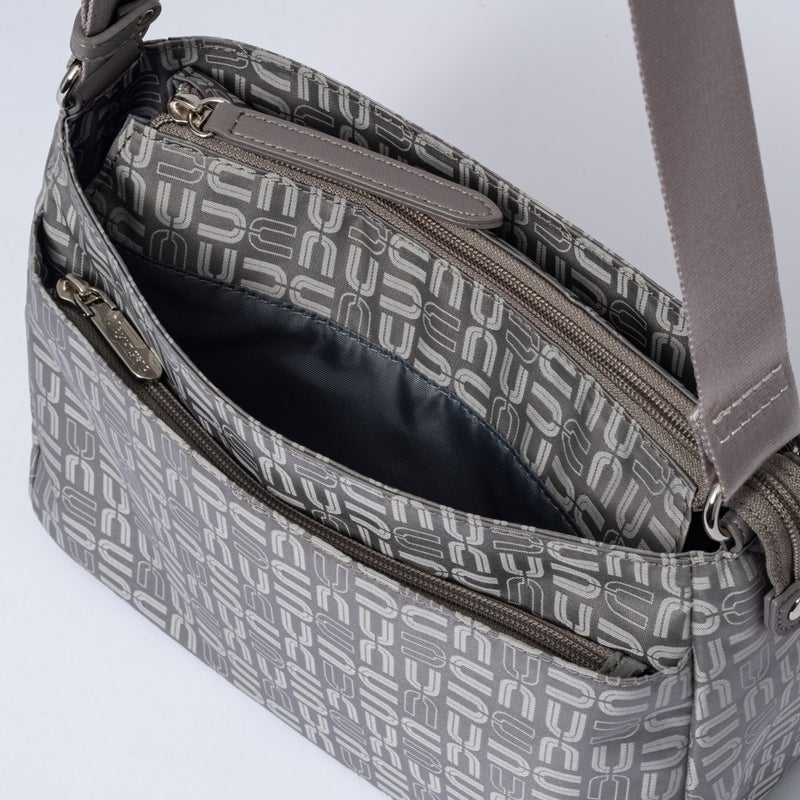 U by ungaro フランシーヌ 横型ショルダー(B) ライトグレー