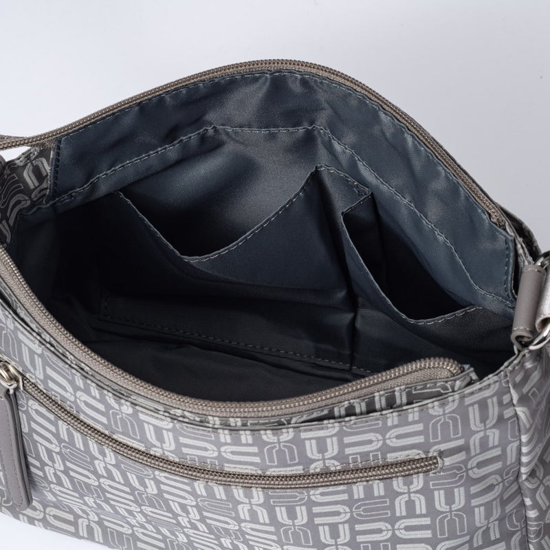 U by ungaro フランシーヌ 横型ショルダー(B) ライトグレー