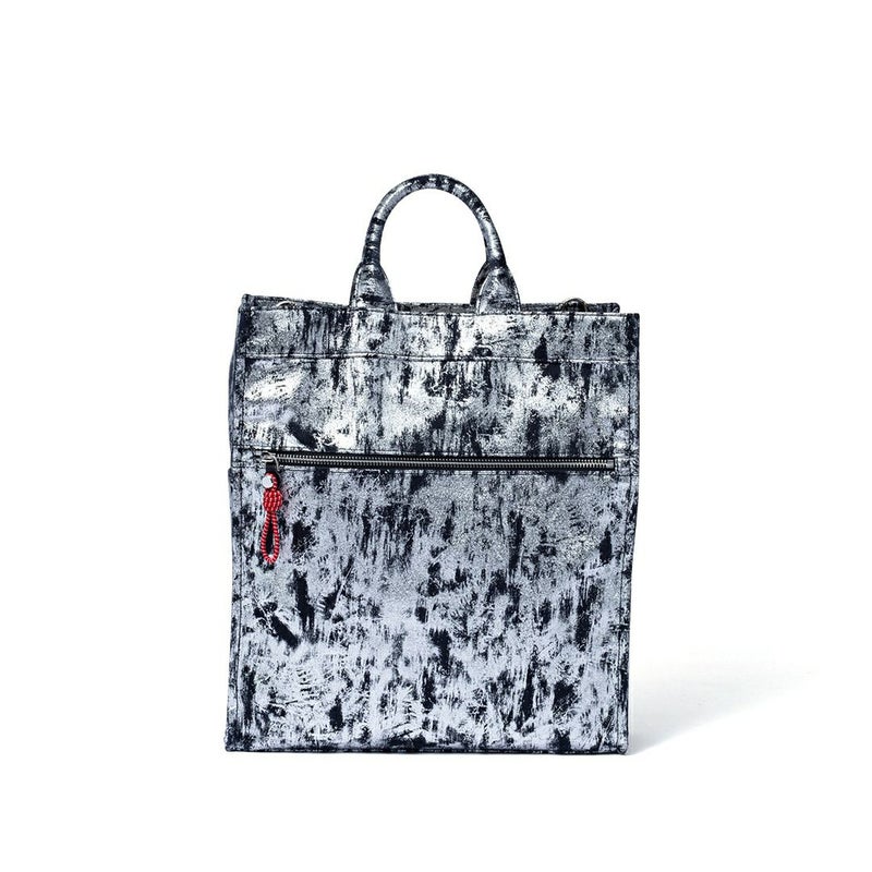 MANIUNO NOVATEX 縦型スクエアトートバッグ【MUMH4CT4】 ブラック