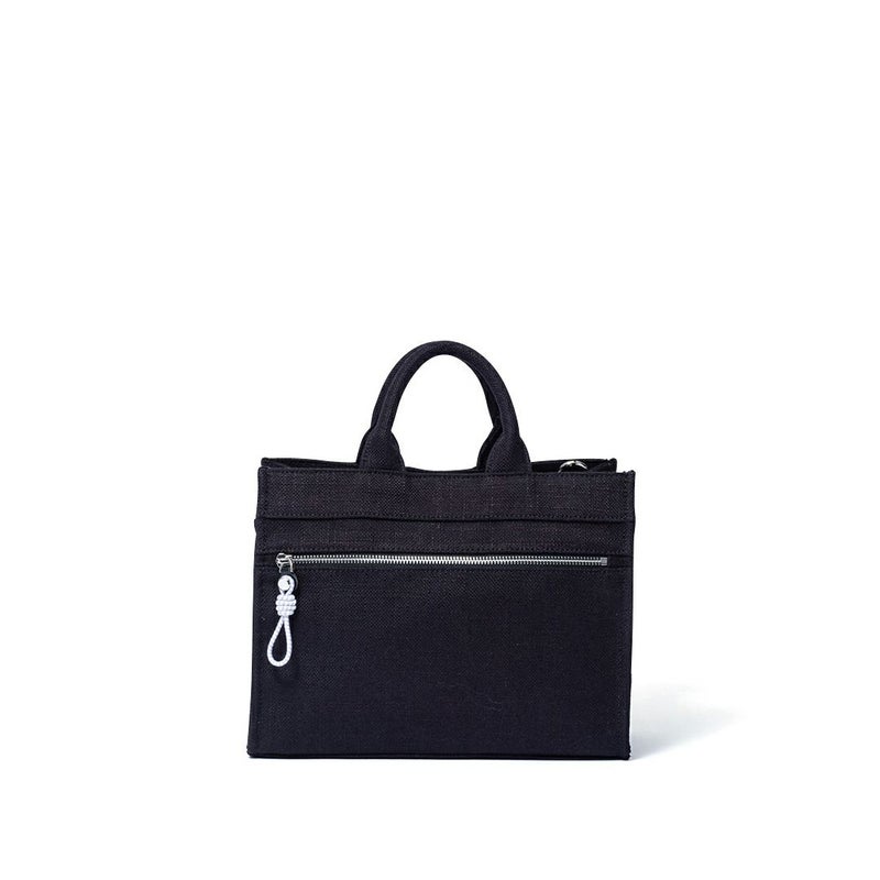 MANIUNO NOVATEX スクエアミニトート(M)【MUMH4CM1】 ブラックB