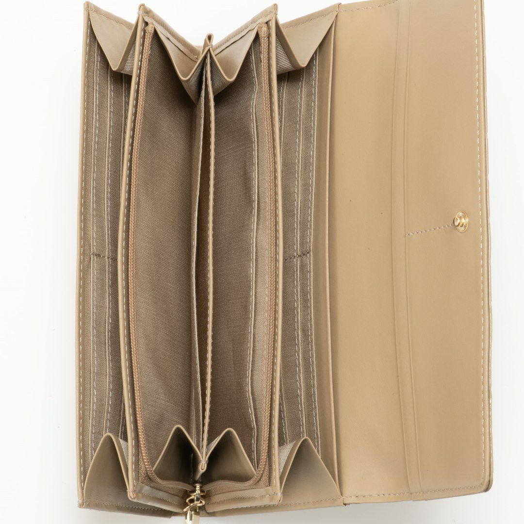 【11/28(木)発売 GLOW1月号掲載】PATRICK COX グリッターリリー 長財布