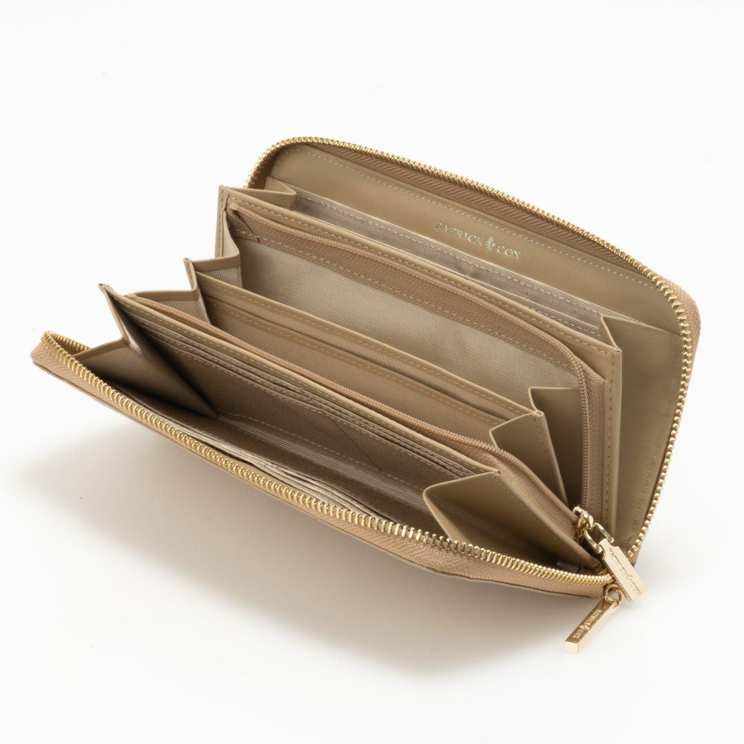PATRICK COX グリッターリリー ラウンドファスナー長財布 商品｜THE