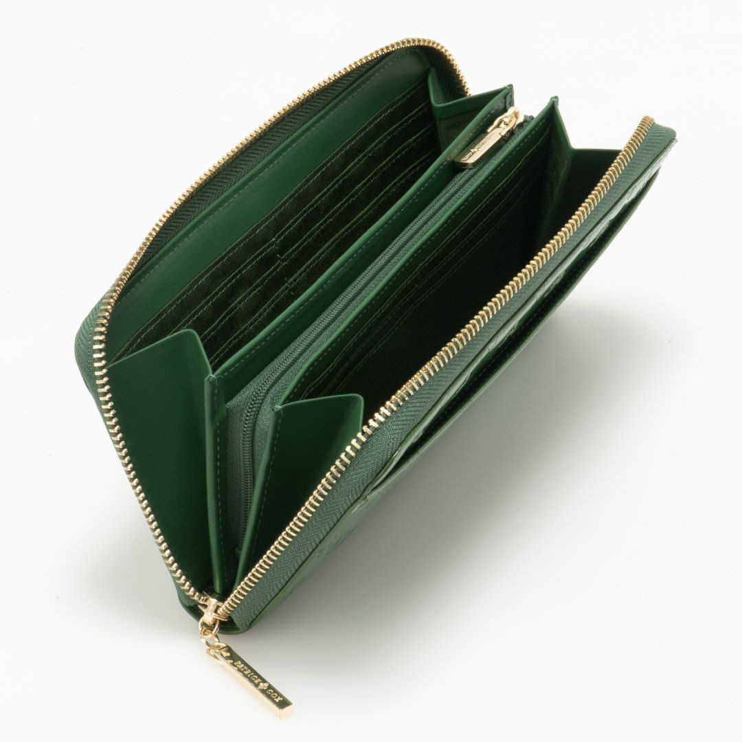 PATRICK COX グリッターリリー ラウンドファスナー長財布 商品｜THE