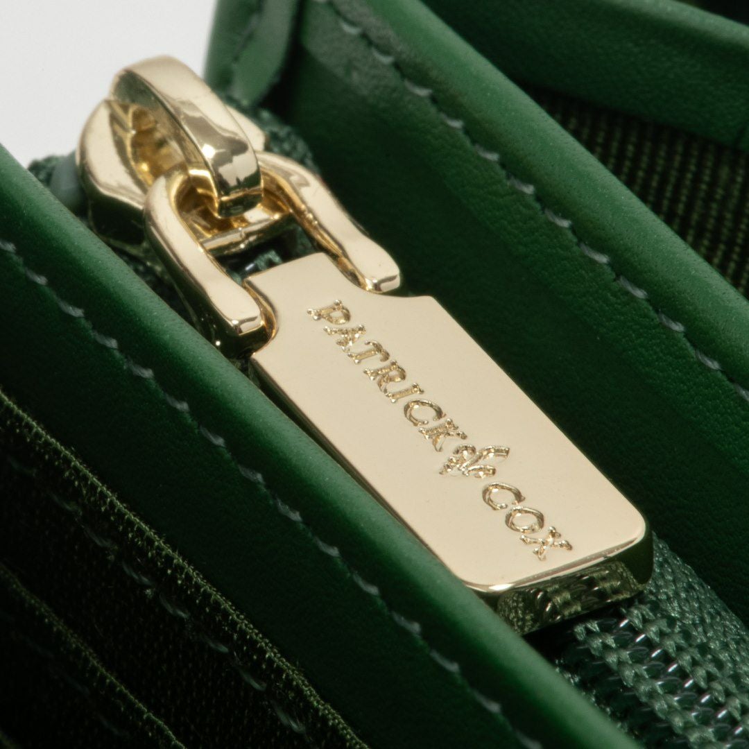 セール】PATRICK COX グリッターリリー ラウンドファスナー長財布 商品