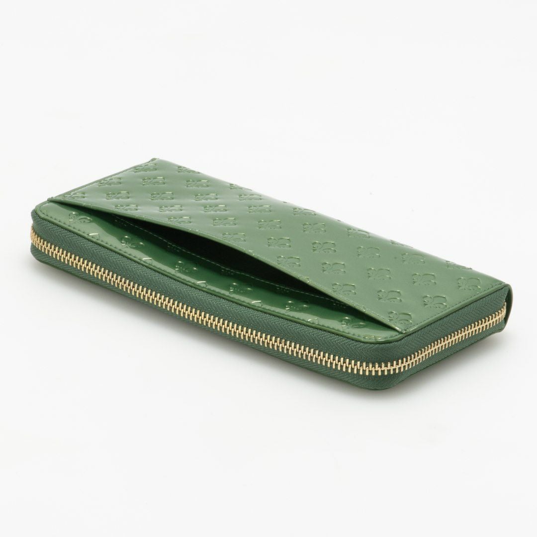 PATRICK COX グリッターリリー ラウンドファスナー長財布 商品｜THE