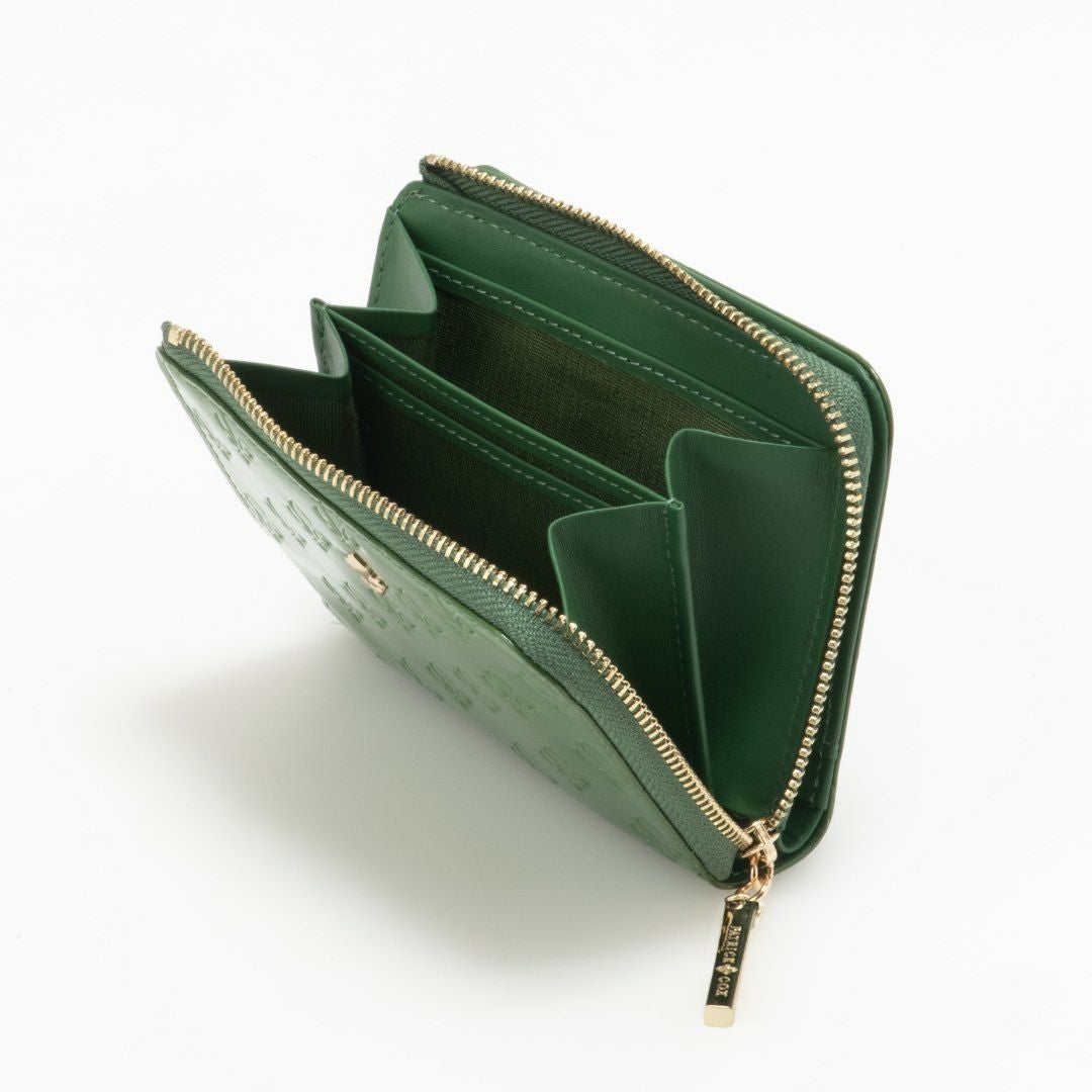 PATRICK COX グリッターリリー L字ファスナー折り財布 商品｜THE BAGMANIA