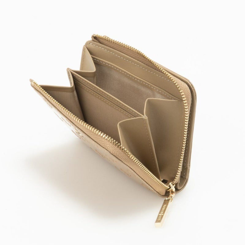 【11/28(木)発売 GLOW1月号掲載】PATRICK COX グリッターリリー L字ファスナー折り財布