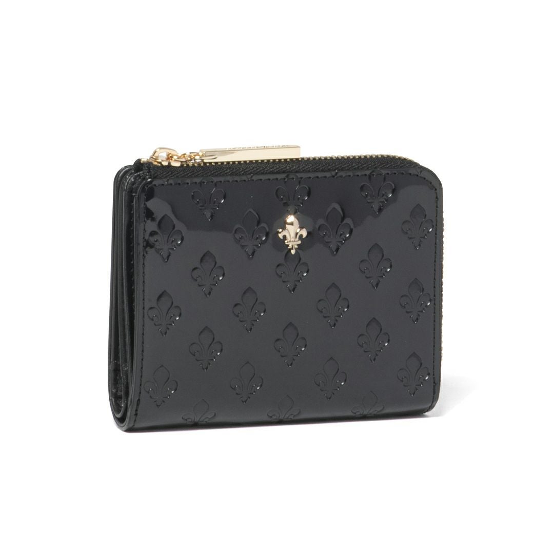 【11/28(木)発売 GLOW1月号掲載】PATRICK COX グリッターリリー L字ファスナー折り財布