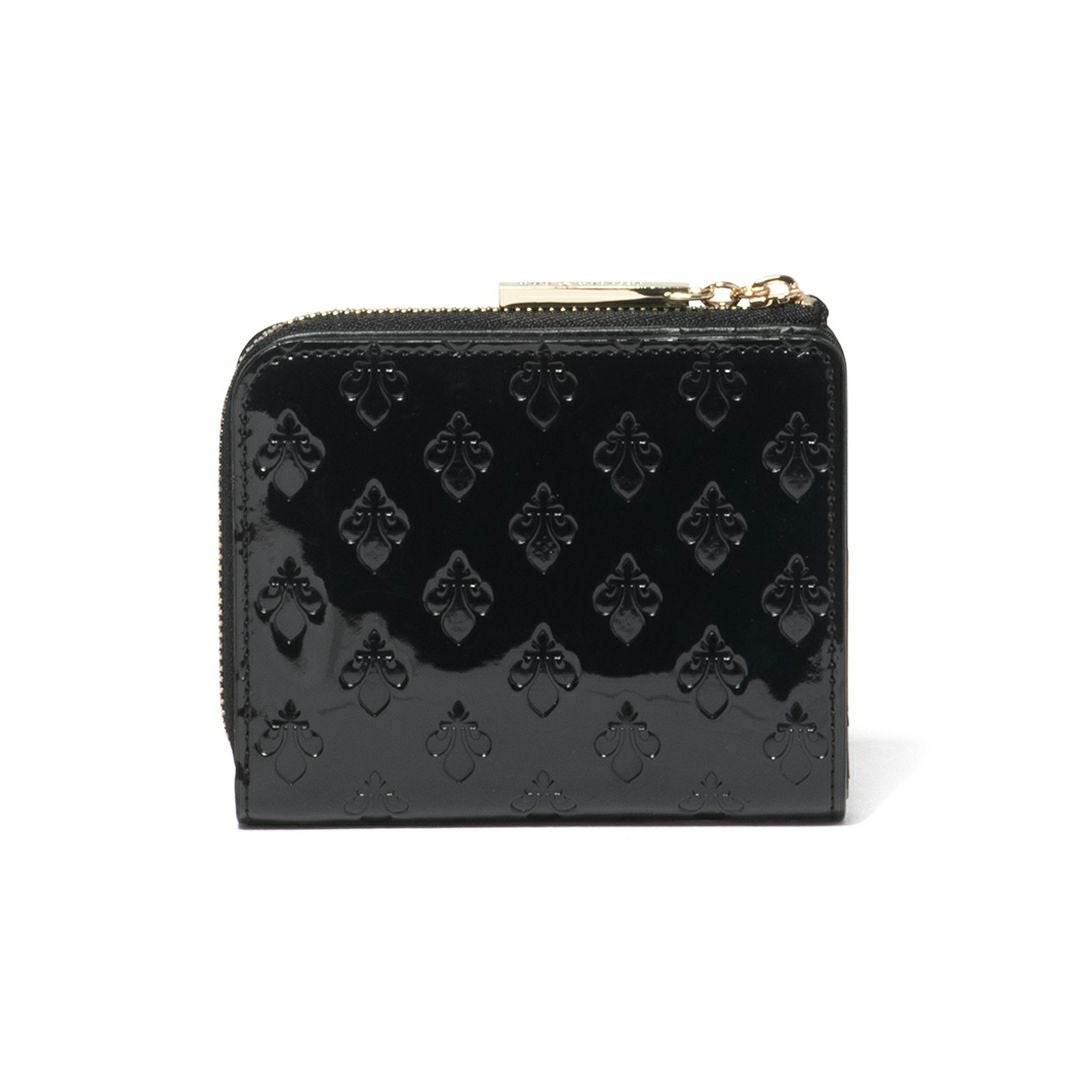 【11/28(木)発売 GLOW1月号掲載】PATRICK COX グリッターリリー L字ファスナー折り財布