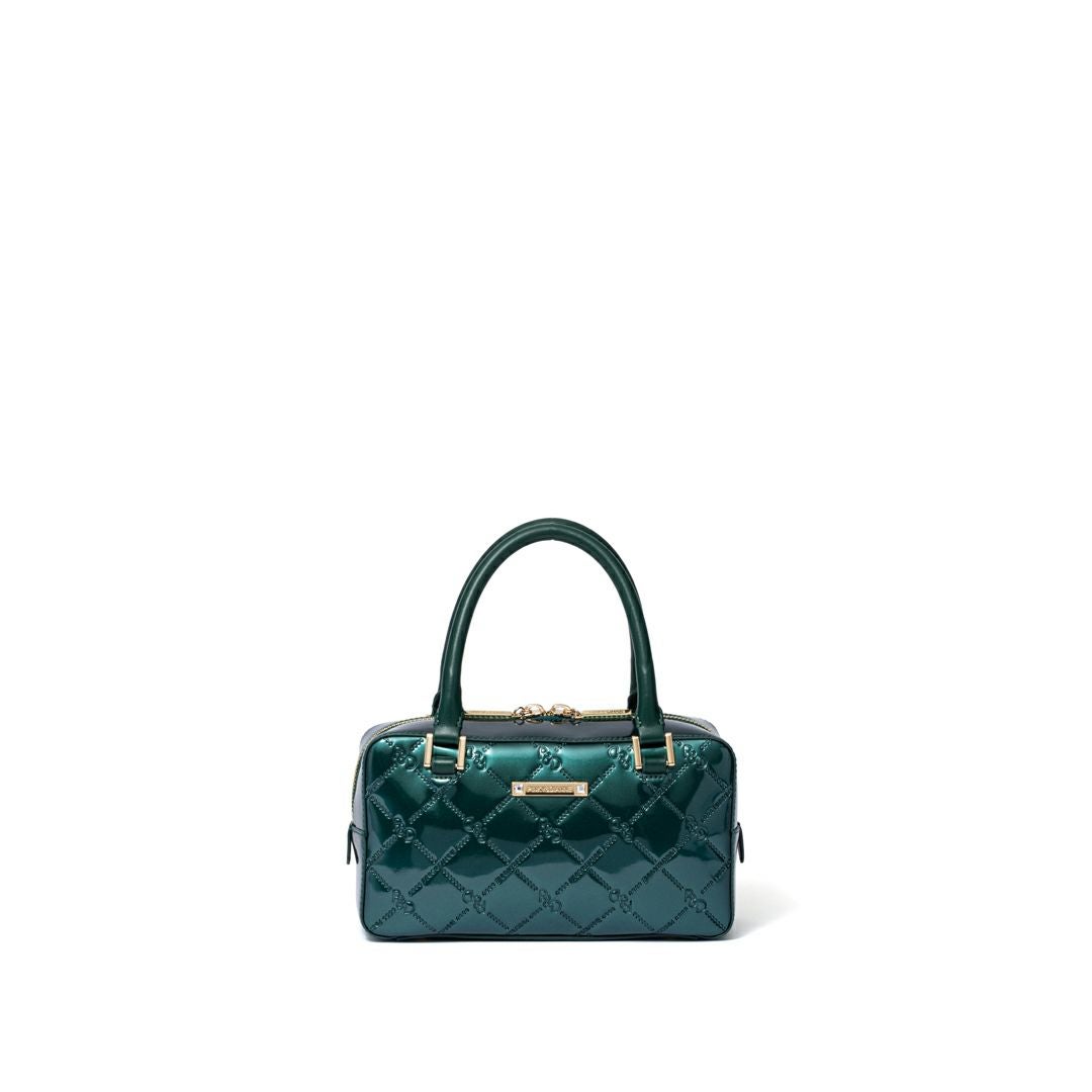 【入手困難】プラダ 2WAYボストンバッグ パンチング エナメル グリーンQ68 楽天市場】HeM 正規品 [エナ 横型ミニボストン] ボストンバッグ