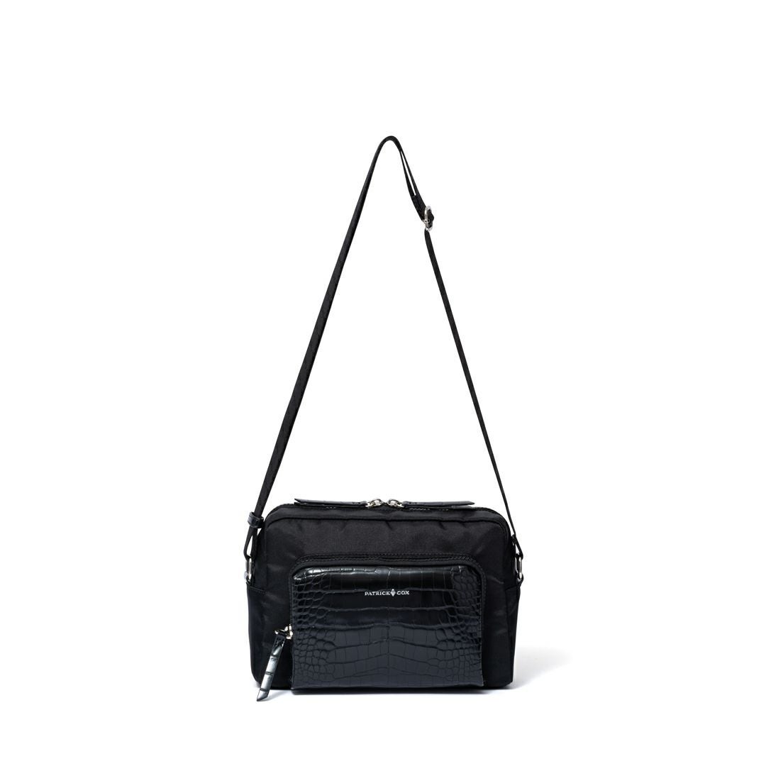 PATRICK COX レント ミニショルダー ブラック