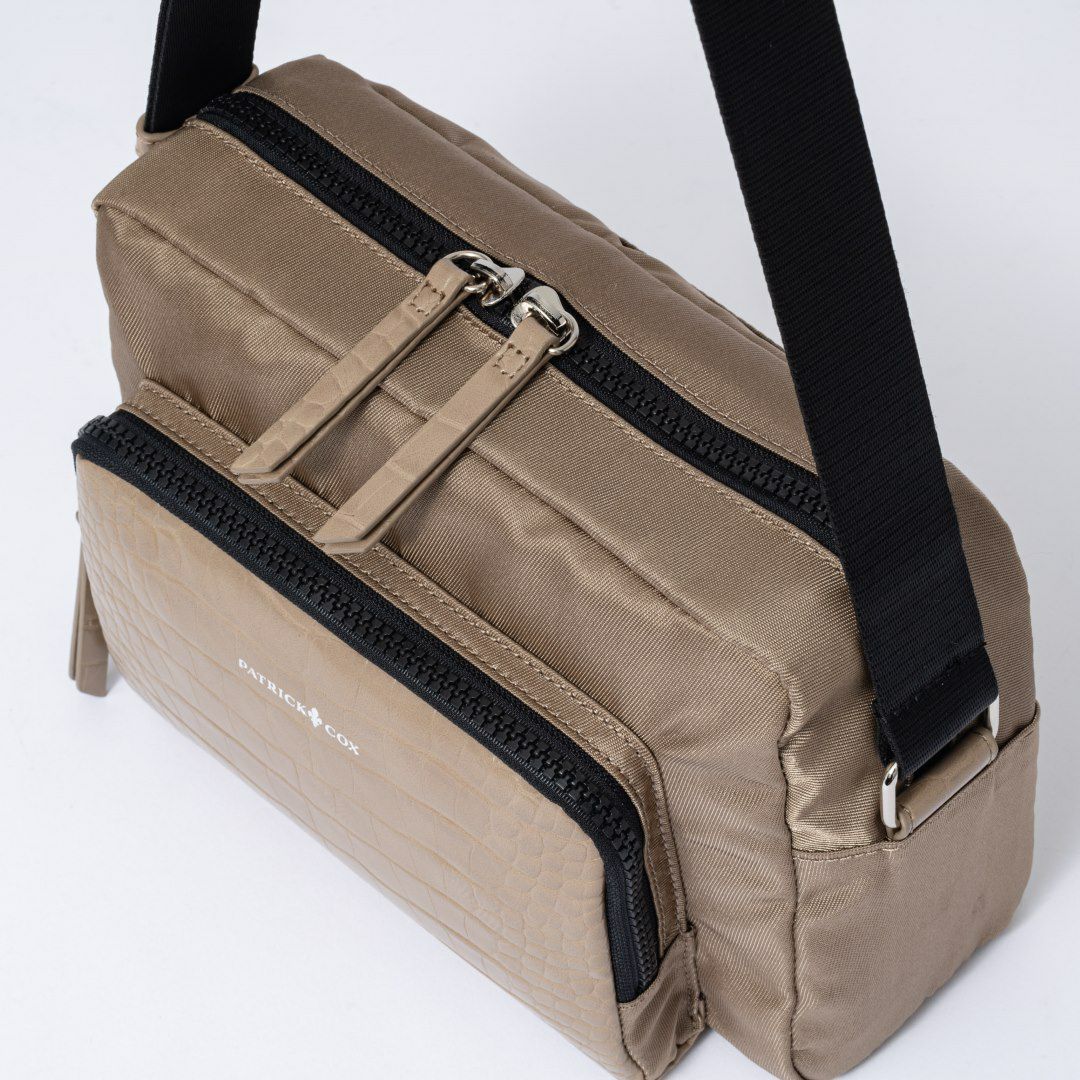 新品　パトリックコックス　PATRICK COX　 レント　ショルダー ベージュ PATRICK COX レント ミニショルダー 商品｜THE BAGMANIA