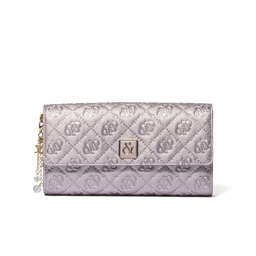 PINKY&DIANNE &ユニオン 長財布 ラベンダー