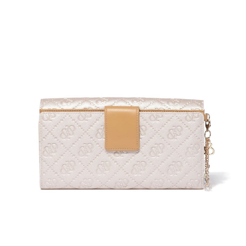 PINKY&DIANNE &ユニオン 長財布 パールホワイト