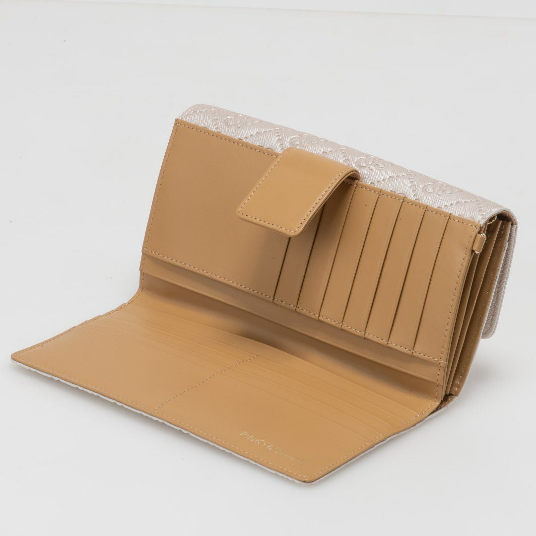 PINKY&DIANNE &ユニオン 長財布 パールホワイト