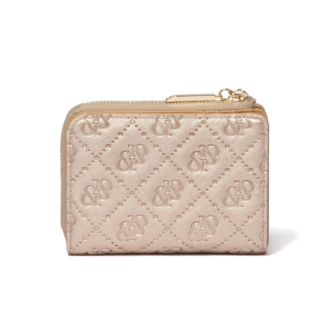 PINKY&DIANNE 二つ折り財布 PDWLFDS3-04　パールホワイト PINKY&DIANNE 二つ折り財布 PDWLFDS3-04 パールホワイト