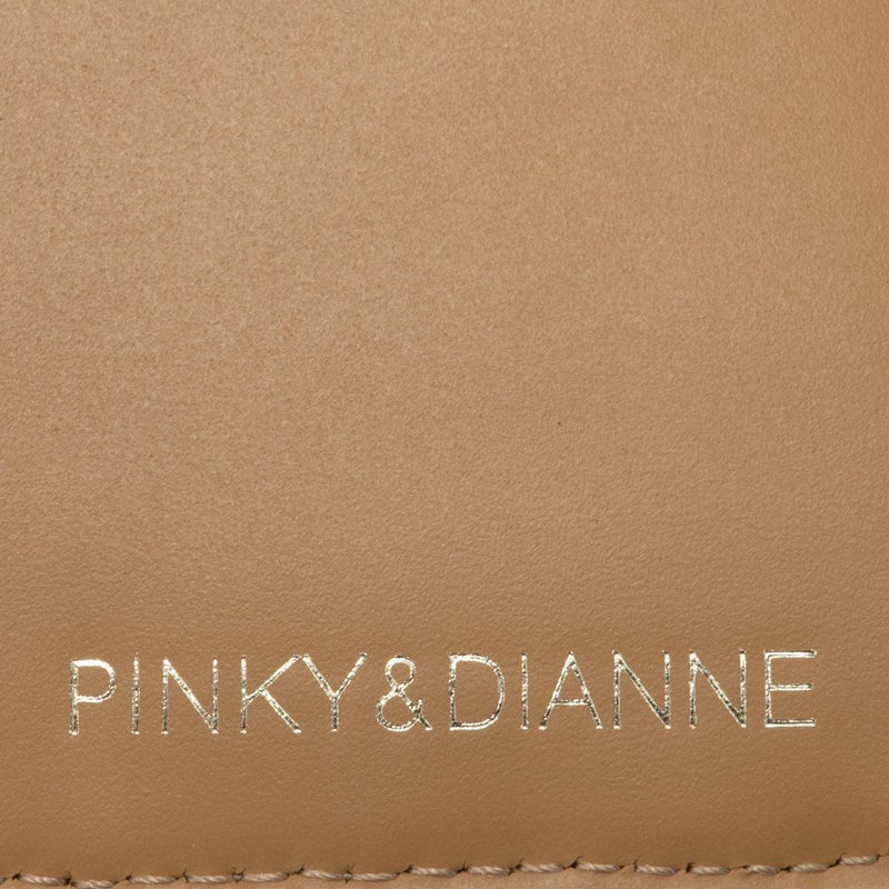 PINKY&DIANNE &ユニオン L字ファスナー折り財布 ゴールド
