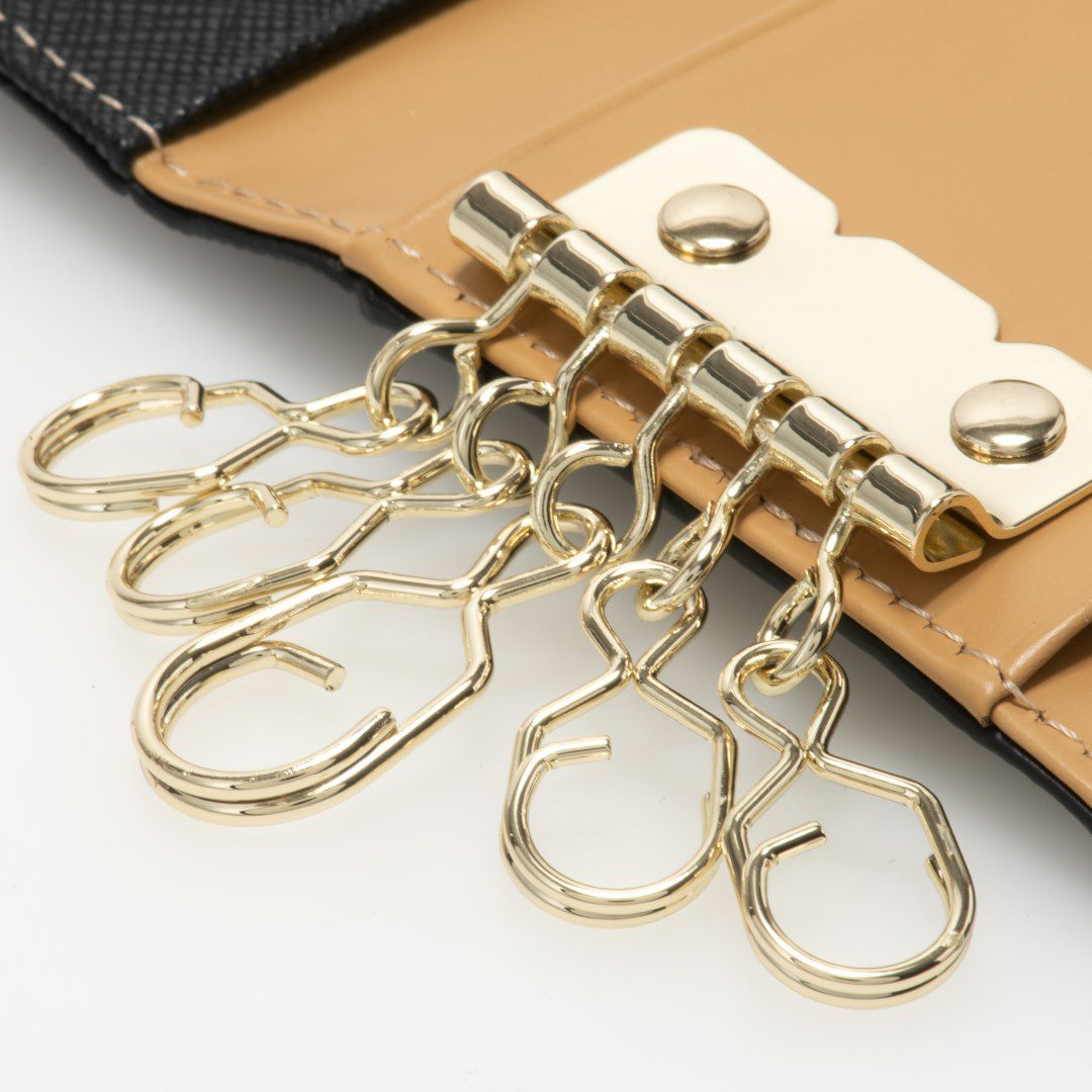 PINKY&DIANNE &ユニオン キーケース ブラック