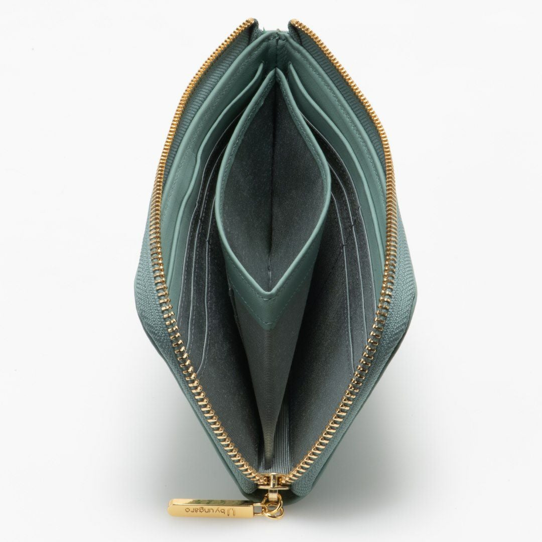 U by ungaro ララ L字ファスナー長財布