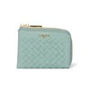 U by ungaro ララ L字ファスナー財布 ブルーグリーン