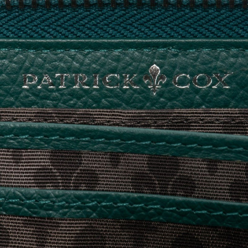 PATRICK COX バロン2 ラウンドファスナー長財布 グリーン