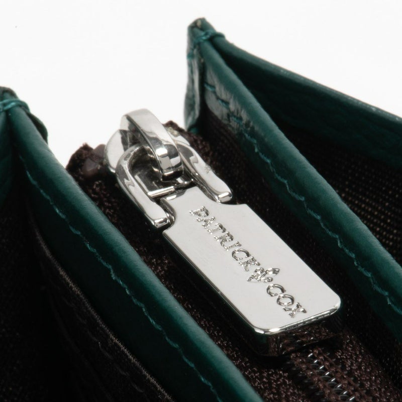 PATRICK COX バロン2 ラウンドファスナー長財布 グリーン