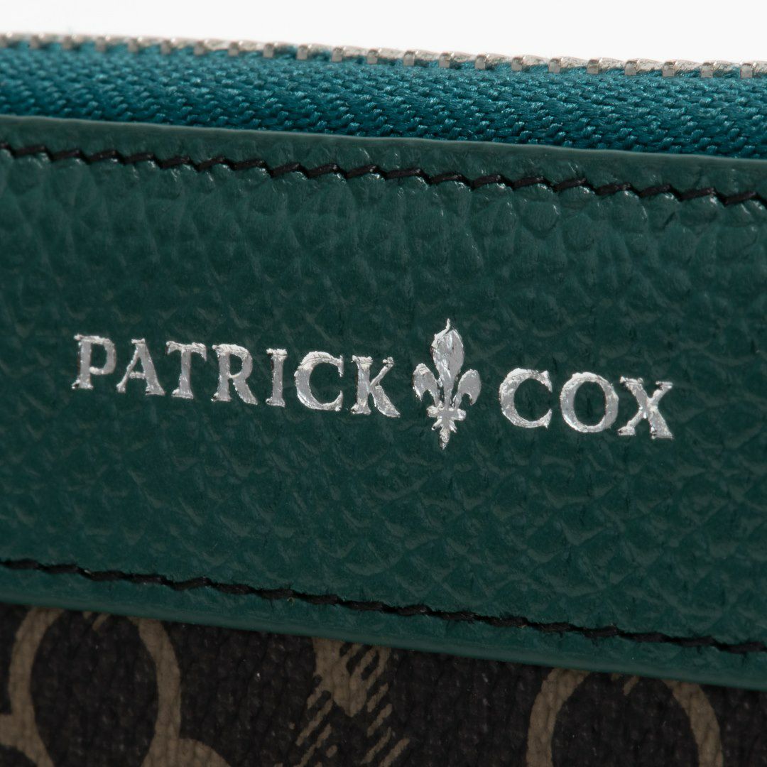 PATRICK COX バロン2 ラウンドファスナー長財布 グリーン
