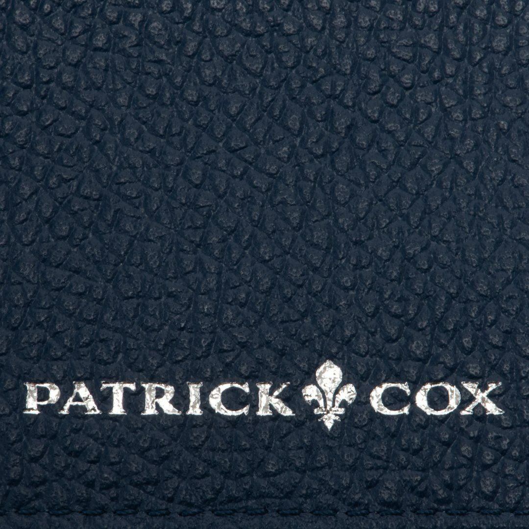 PATRICK COX バロン2 パスケース ネイビー