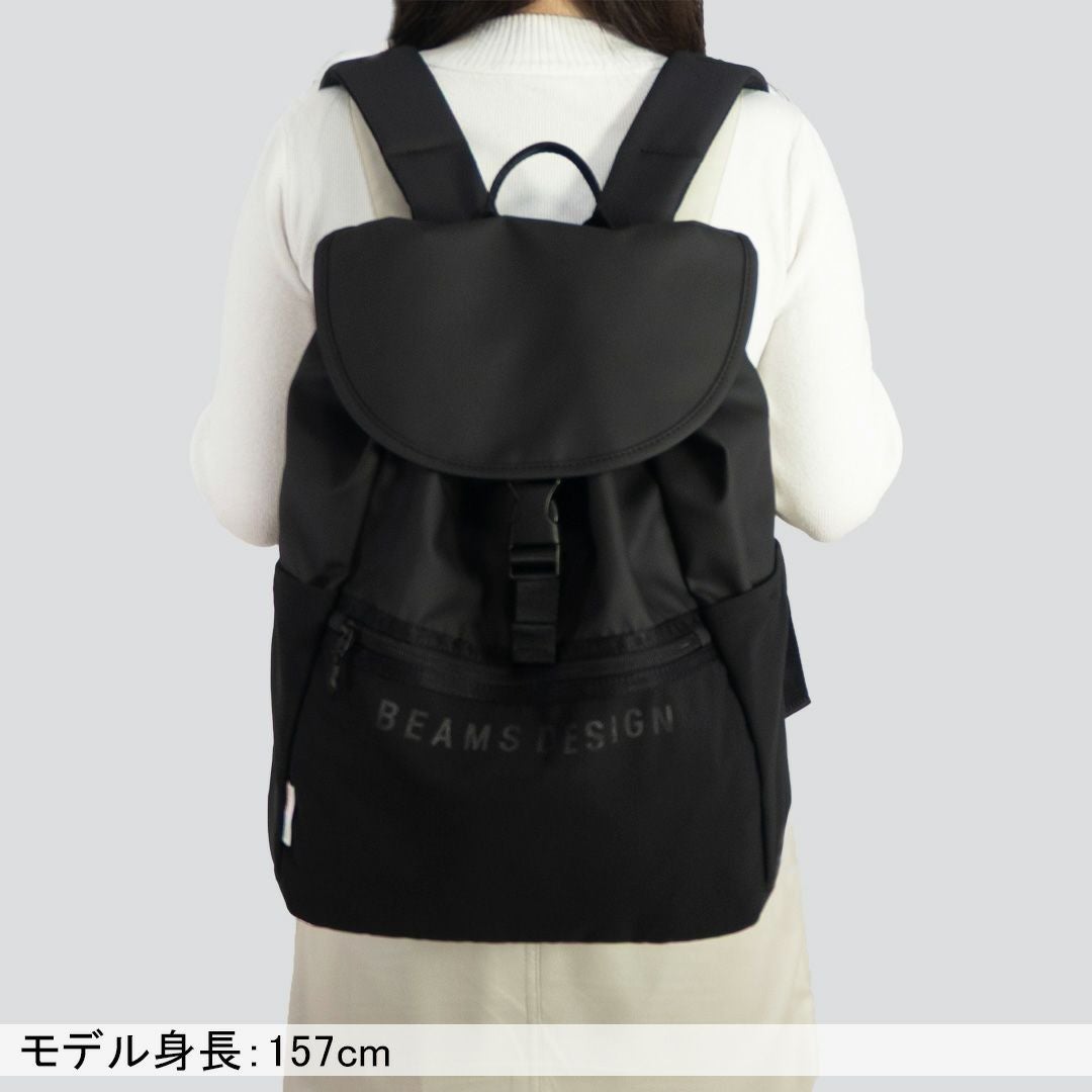 BEAMS DESIGN ELASTIC MESH バックパック【BMMH0BR7】