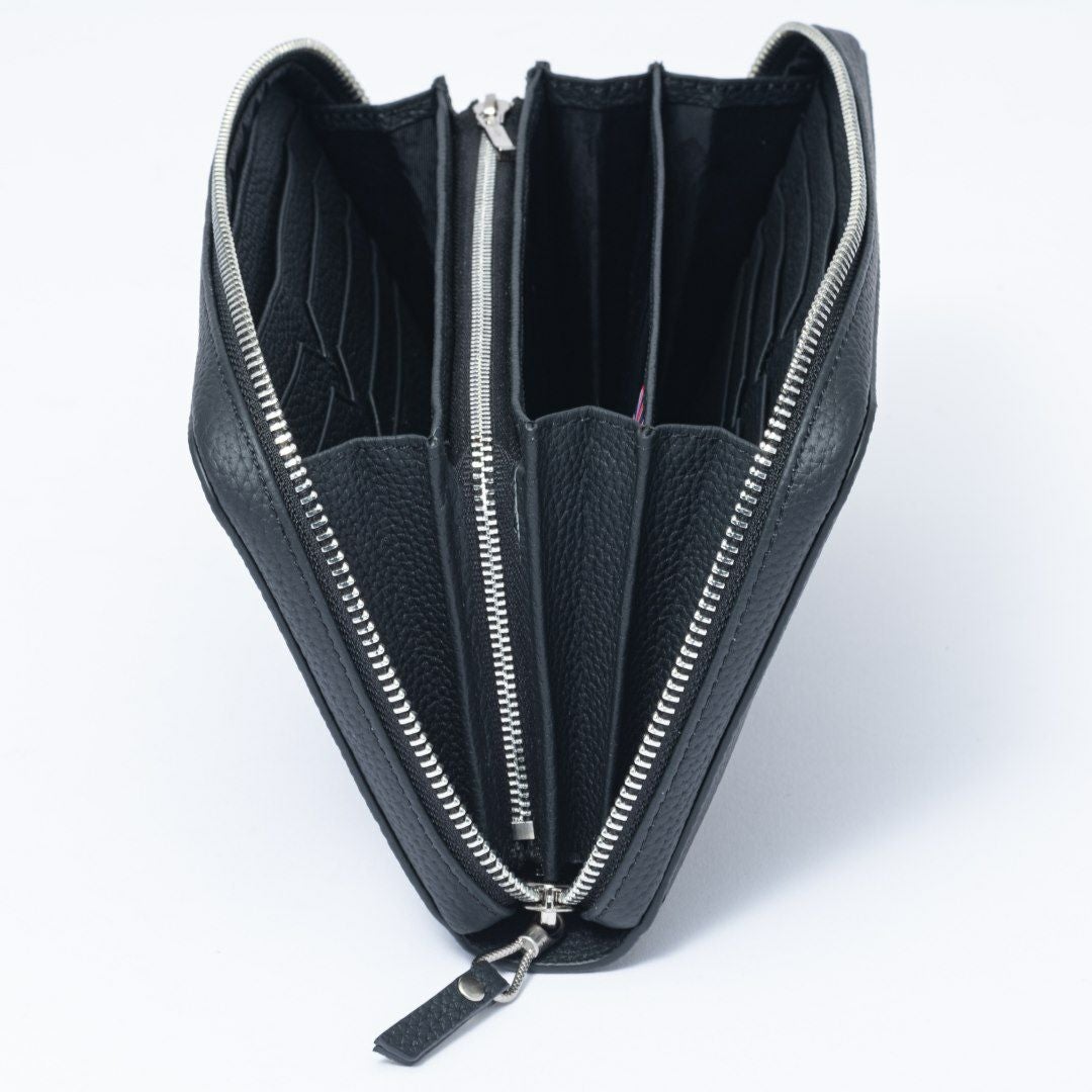 PATRICK COX HYBRID クラッチ クロ/シロ