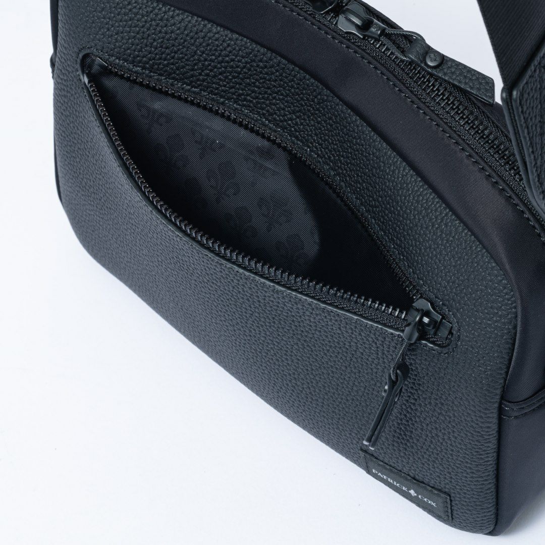 PATRICK COX HYBRID 横型ショルダー クロ/クロ