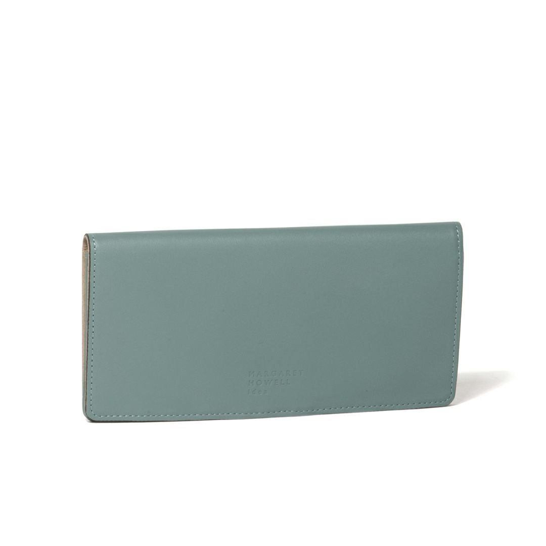 【新品】マーガレットハウエル 長財布 アトランティック エナメル ライトグレー MARGARET HOWELL - 【新品】マーガレットハウエル 長財布