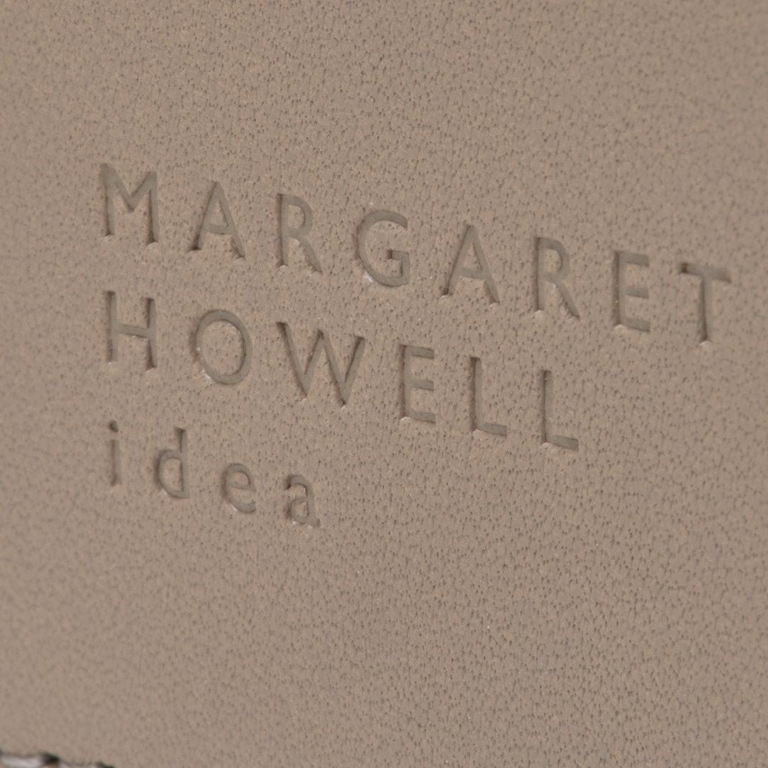 MARGARET HOWELL idea エルム BOX折り財布 グレー