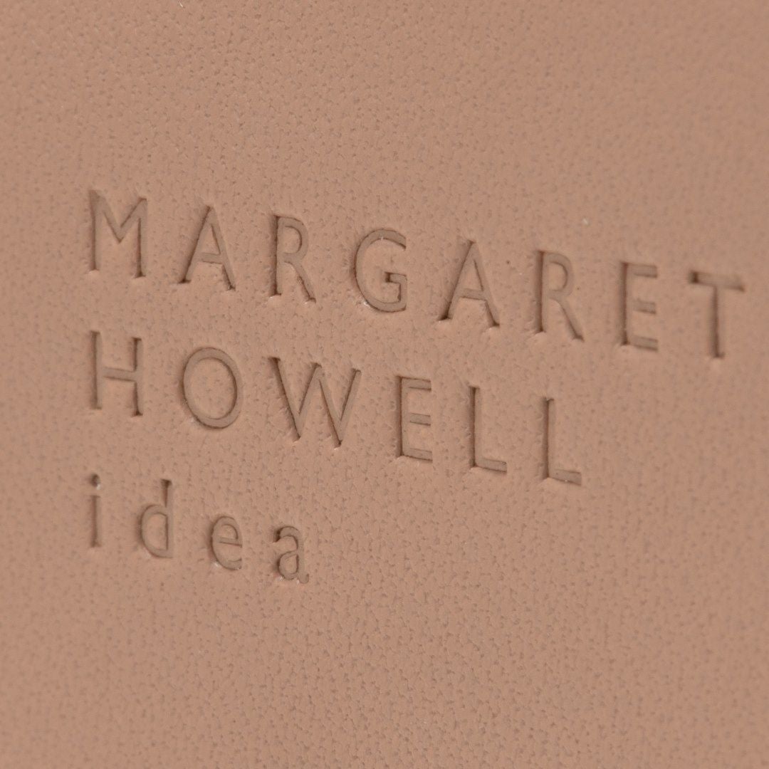MARGARET HOWELL idea エルム 薄型L字ファスナー折り財布 ピンク