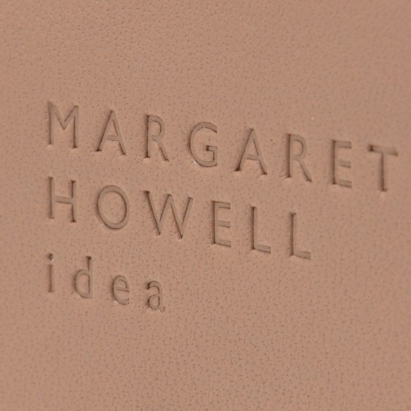 MARGARET HOWELL idea エルム 薄型L字ファスナー折り財布 ピンク